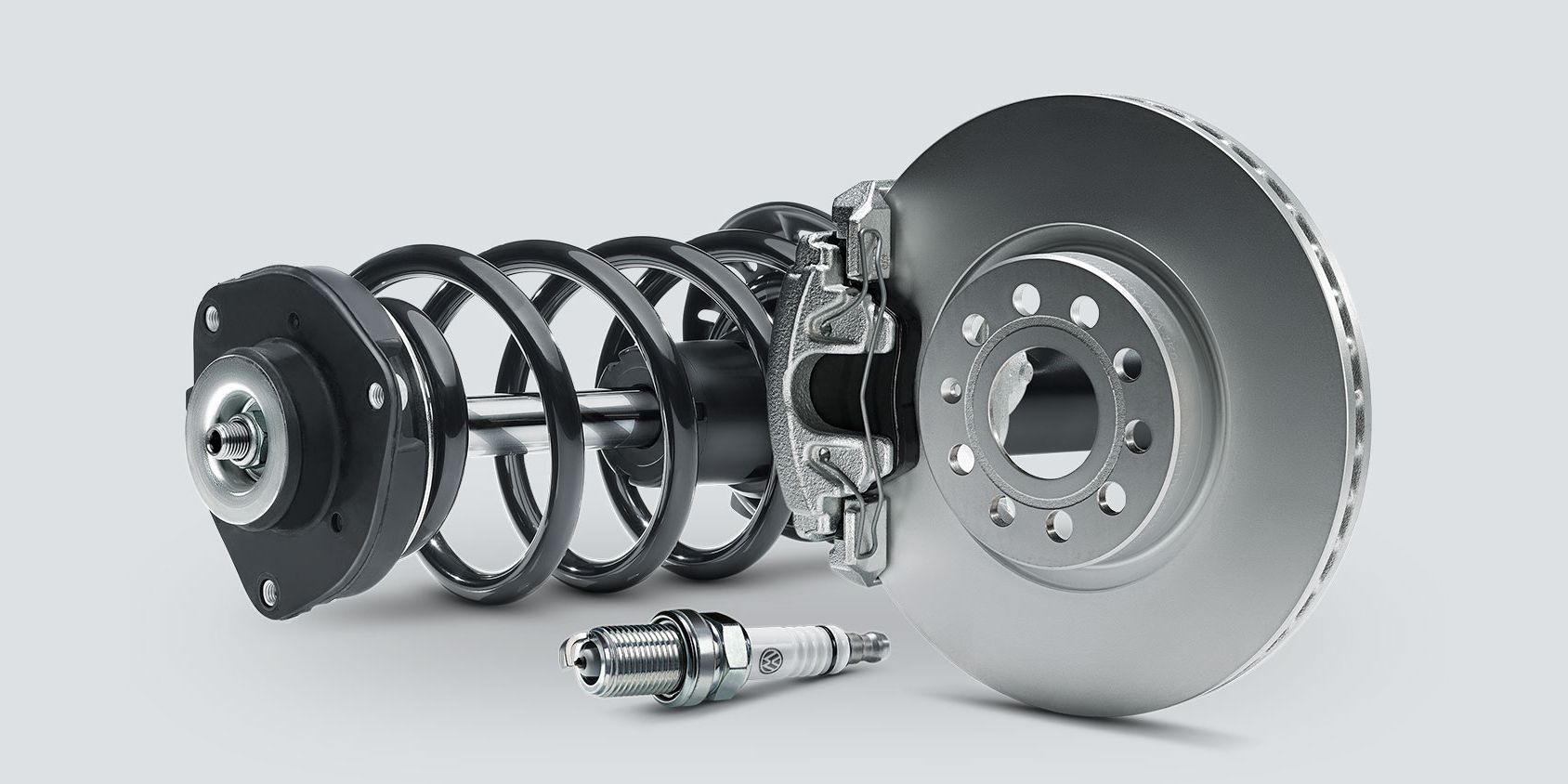 Ausschnitt verschiedener VW Original Teile