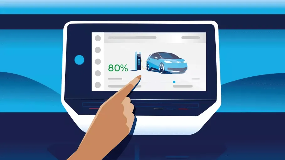 O gestor de carregamento do Volkswagen ID.