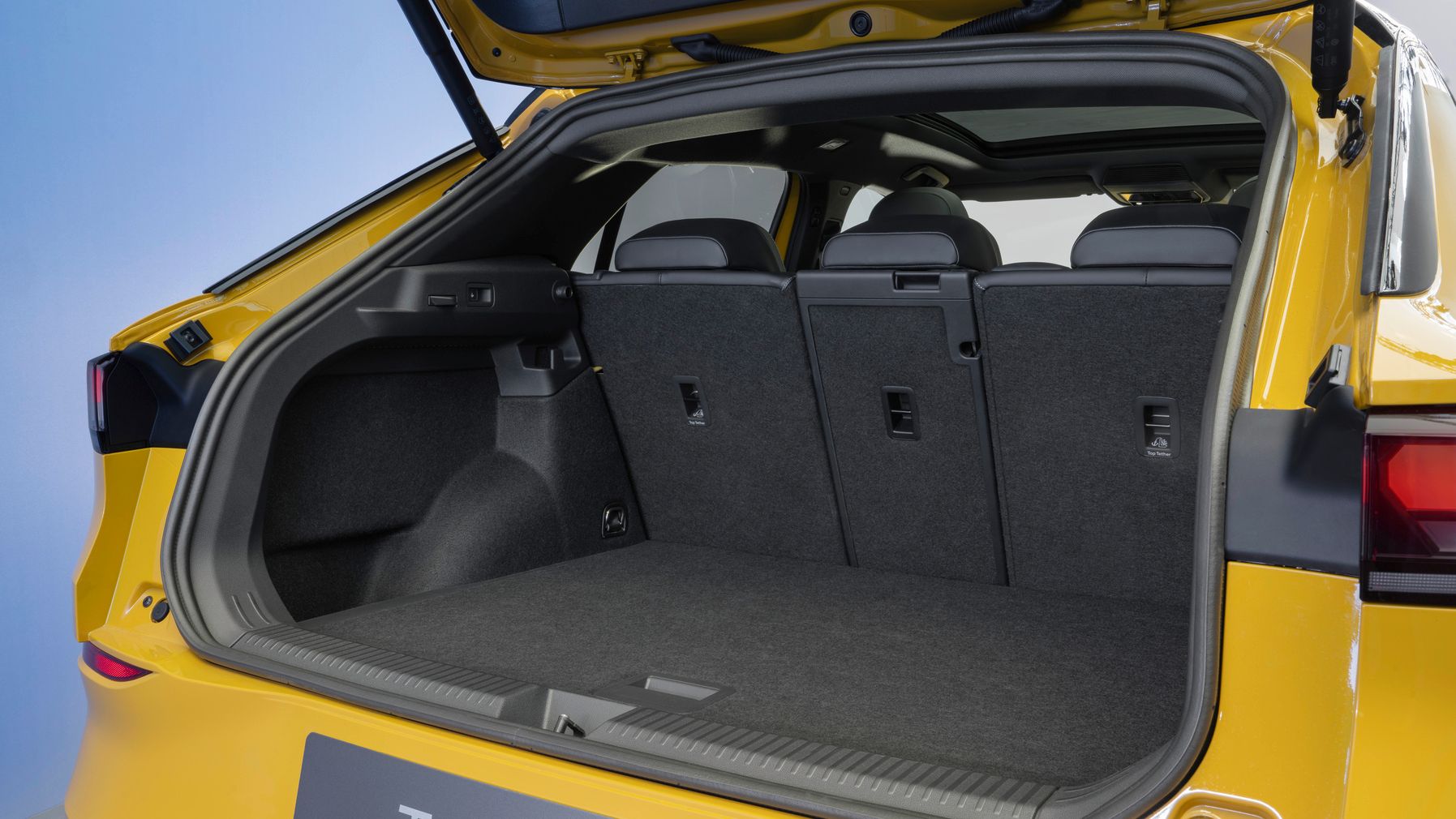 Novo T-roc espaço de bagageira