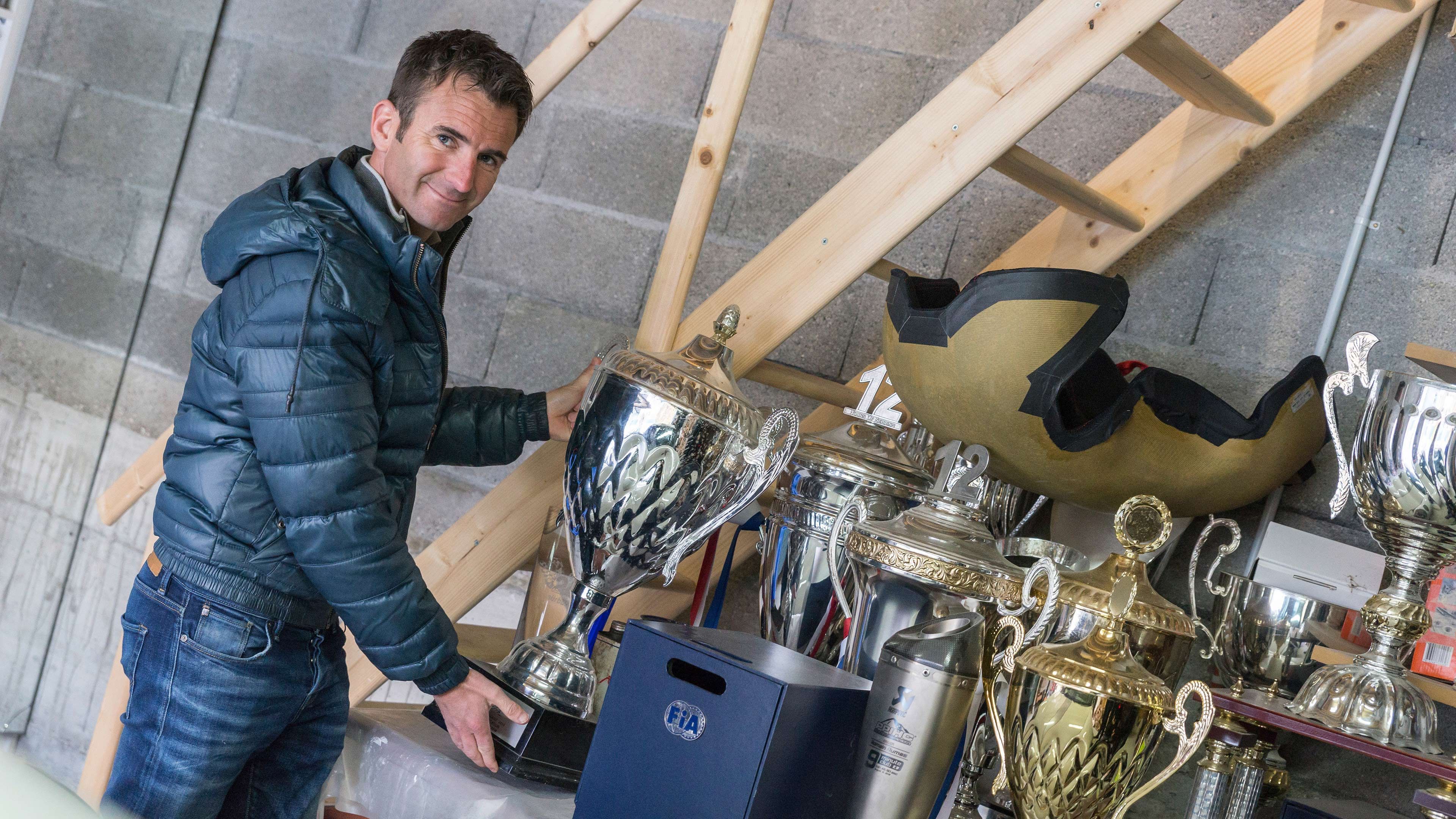 Romain Dumas e os seus trofeús