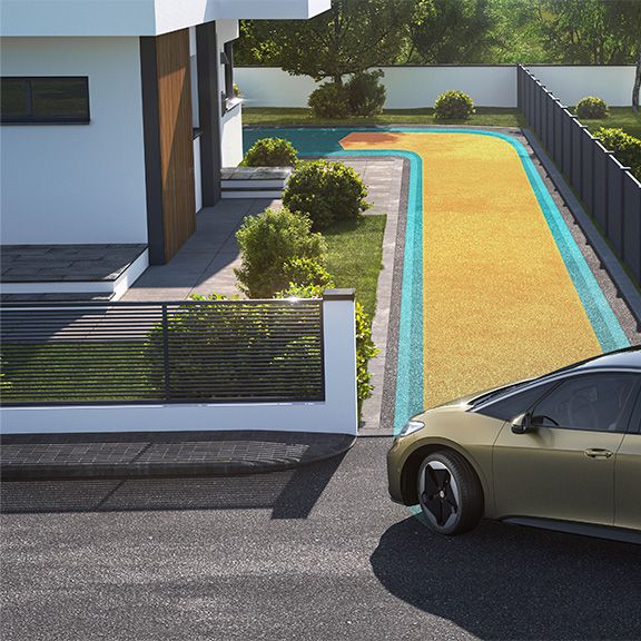 O gráfico mostra o modo de funcionamento do Park Assist Plus.