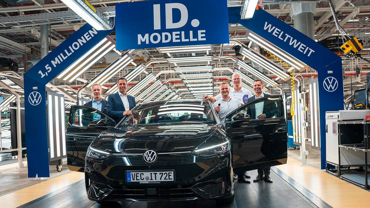 Volkswagen entrega o modelo ID. totalmente elétrico número 1.500.000
