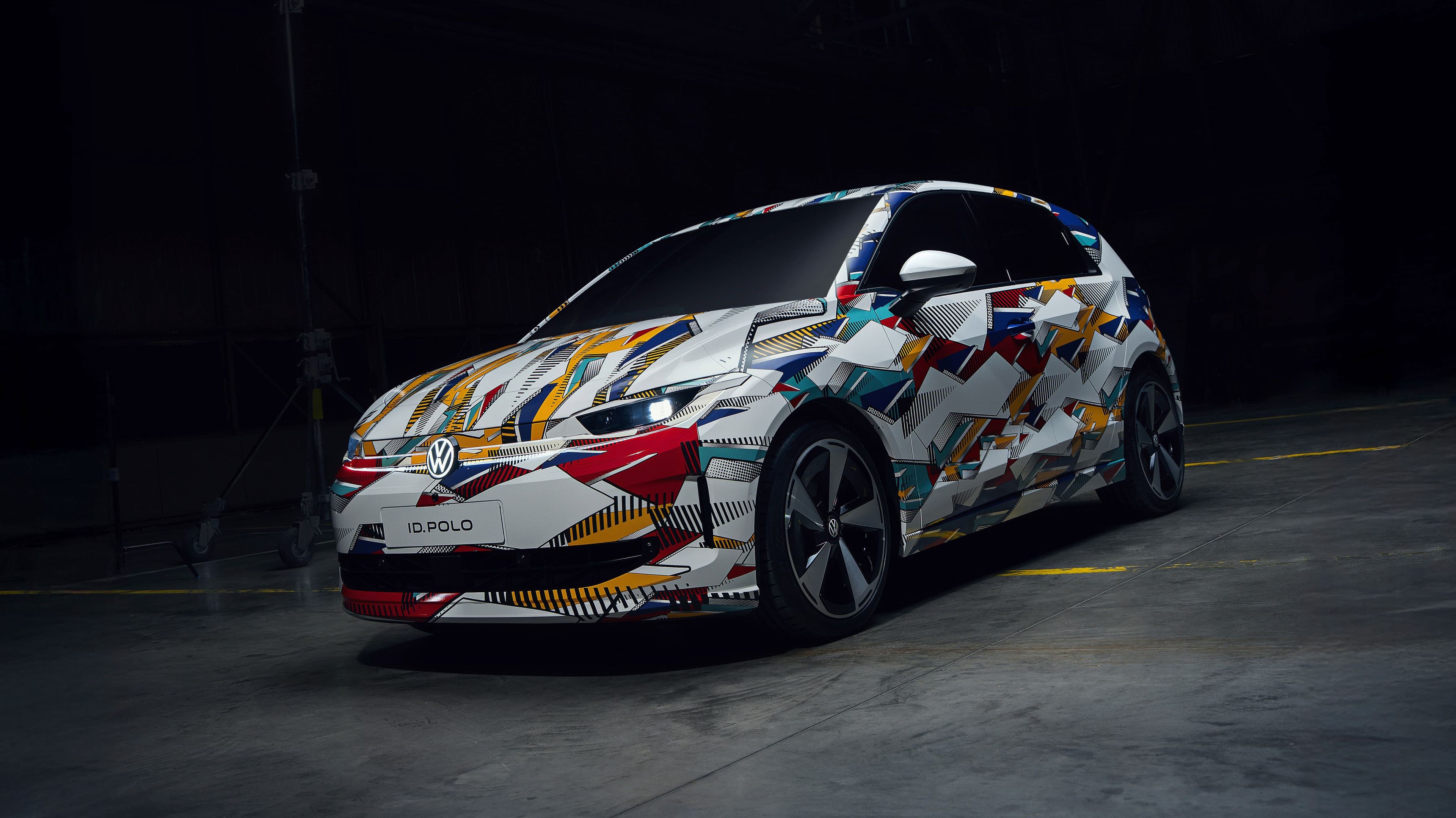 Volkswagen ID. Polo camuflado