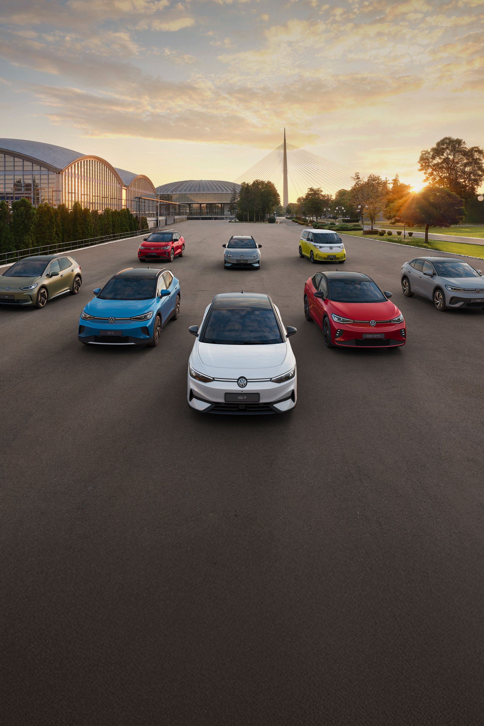 Oito veículos da gama de elétricos da Volkswagen