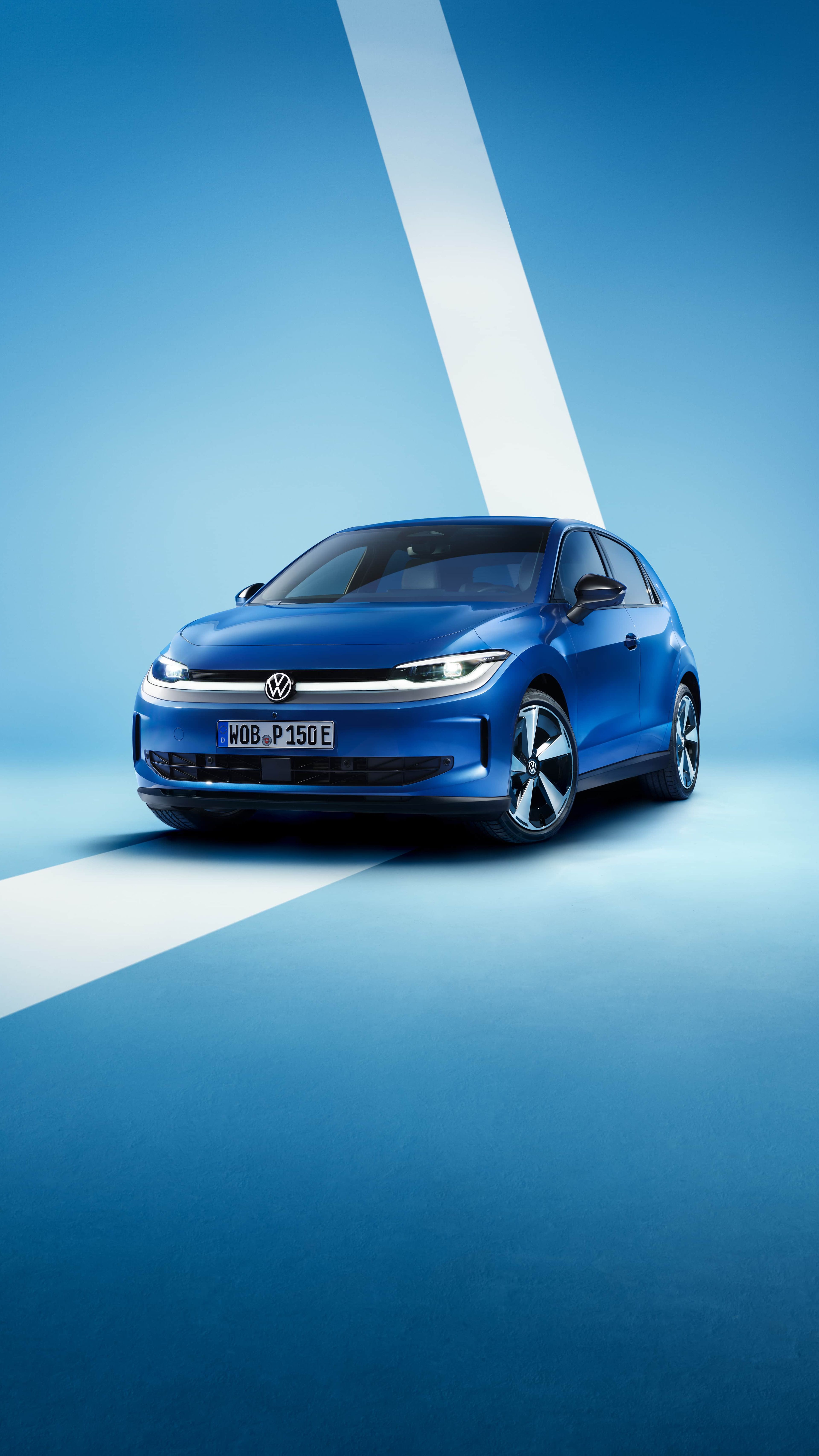 Vista frente VW ID. Polo.