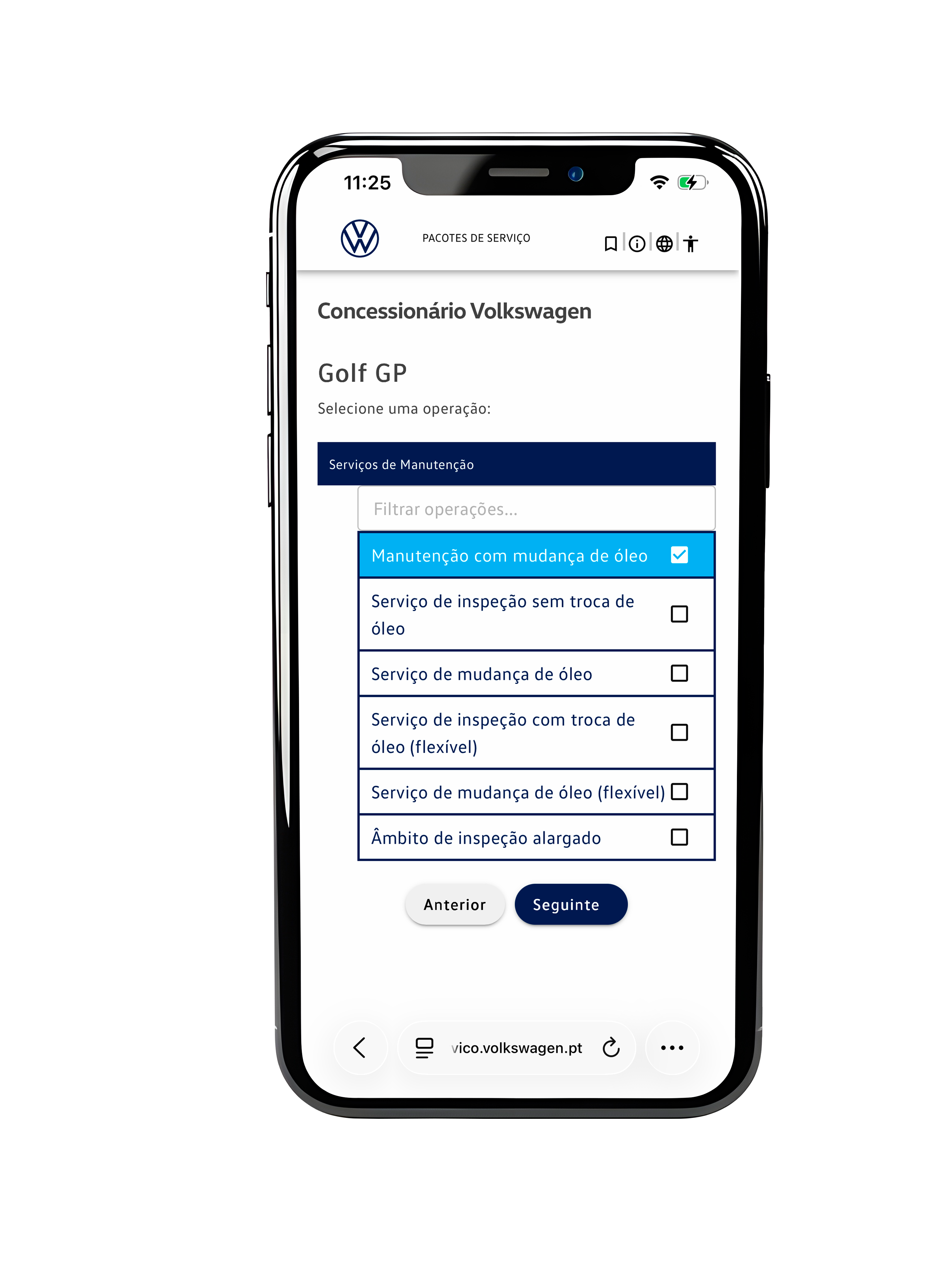 Portal de Pacotes Volkswagen