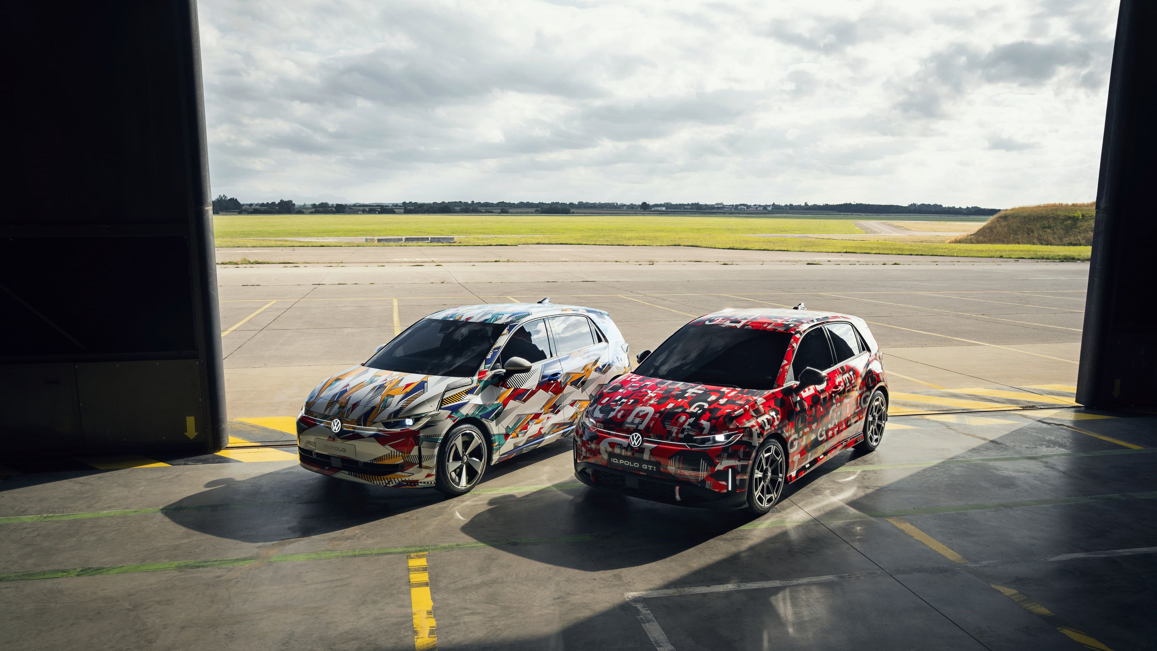 Volkswagen ID. Polo e ID. Polo GTI camuflados