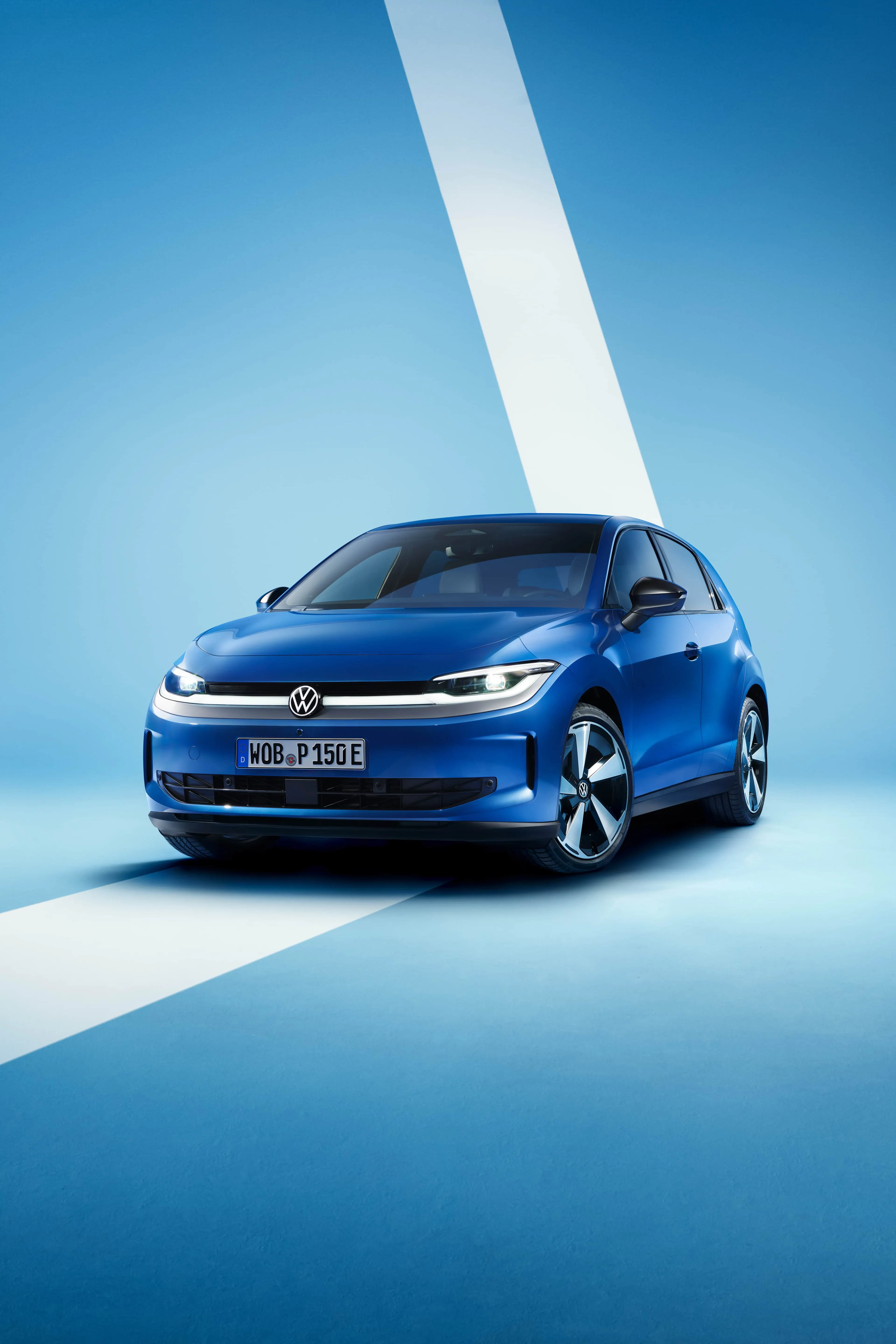 Vista frente VW ID. Polo.