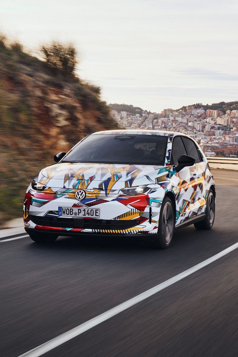 ID. Polo. Protótipo próximo da versão final.