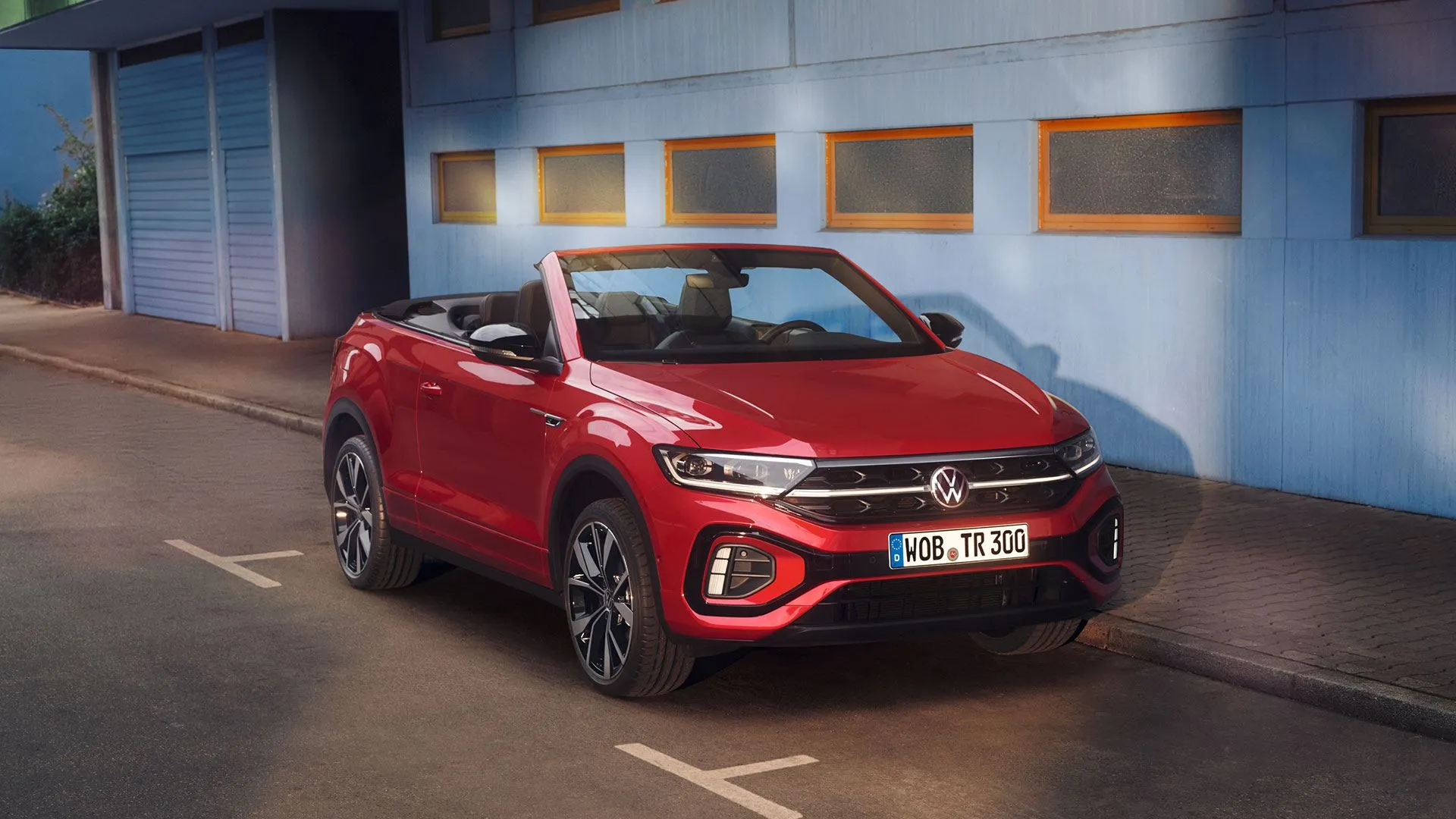 Frontansicht des T-Roc Cabriolet
