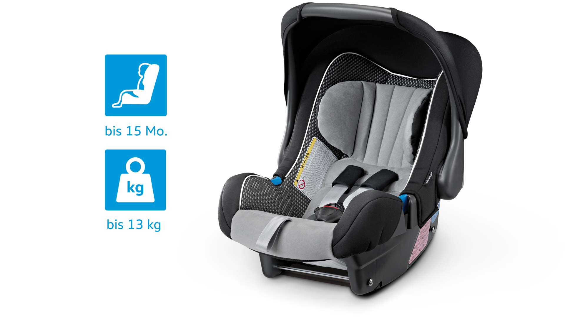 vw volkswagen kindersitz go plus isofix