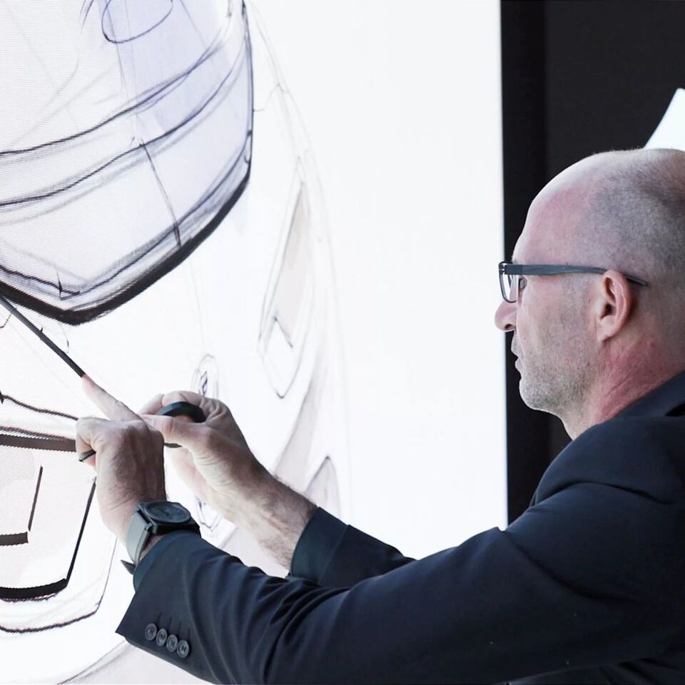 Klaus Bischoff com Designs para Volkswagen
