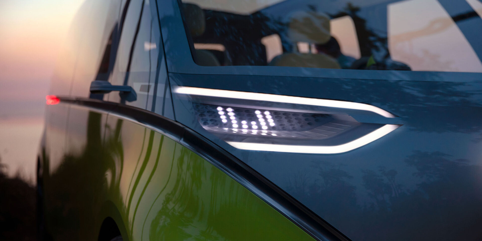 VW ID. Buzz Faróis LED em detalhe