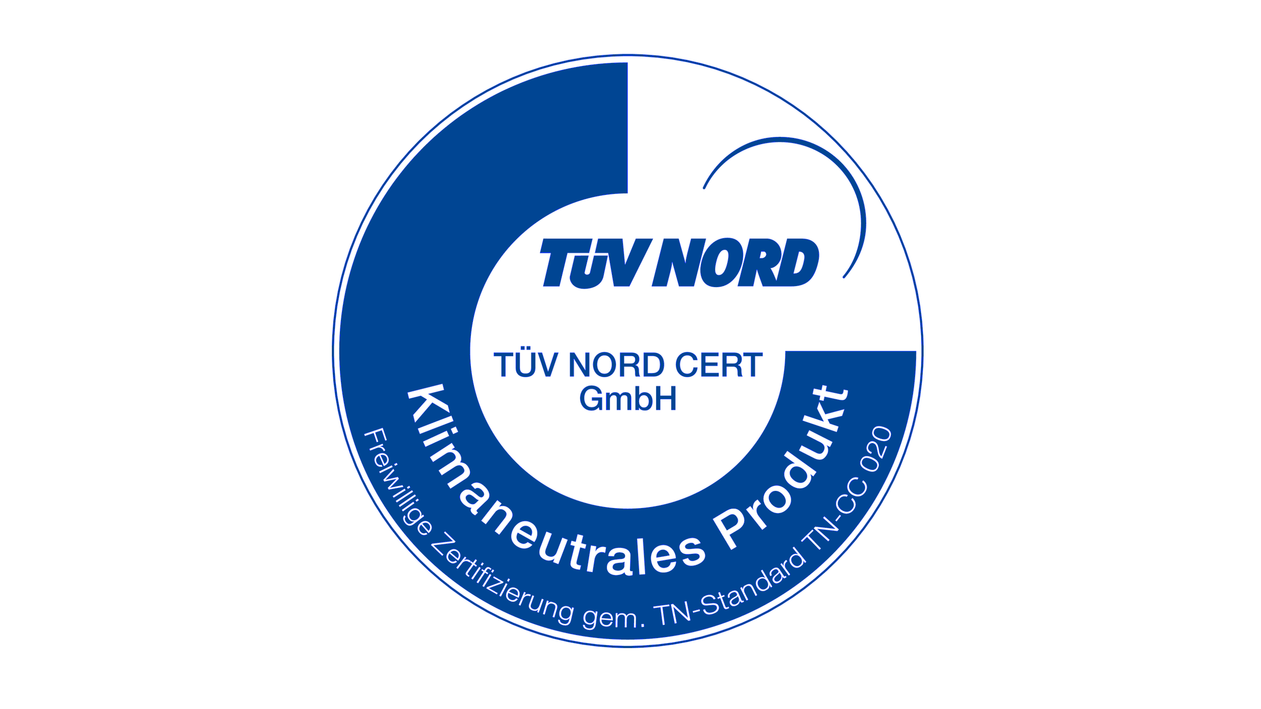 Certificado TÜV NORD: Produto neutro em termos climáticos
