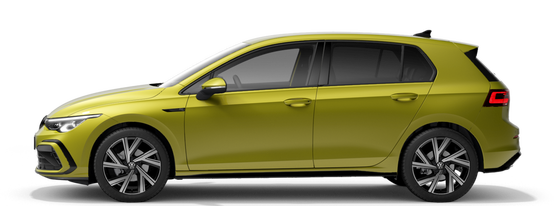 Volkswagen Golf gelb