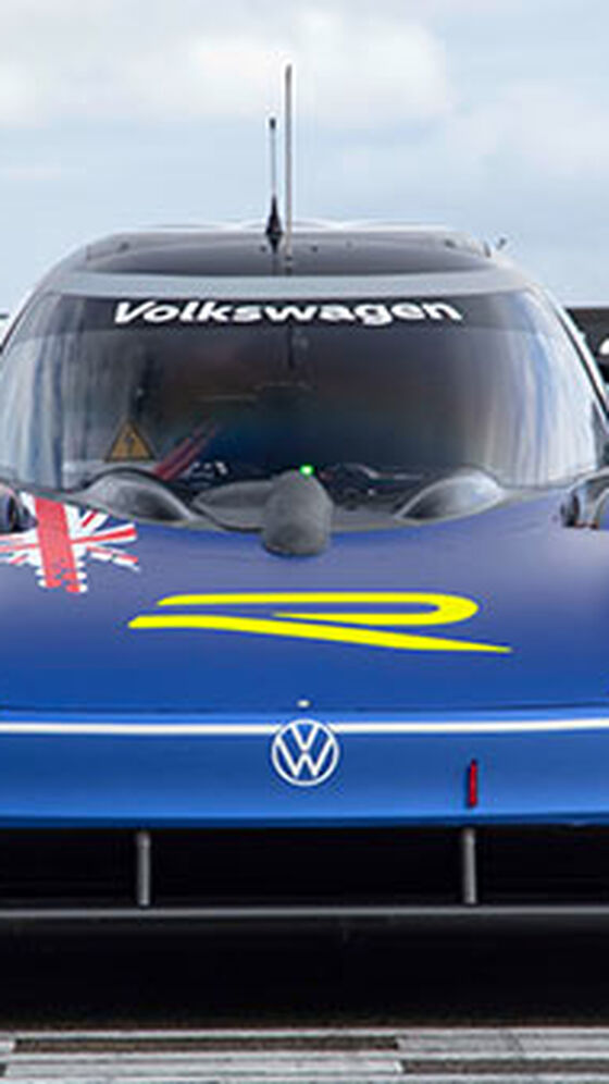 O Volkswagen ID.R no Nürburgring