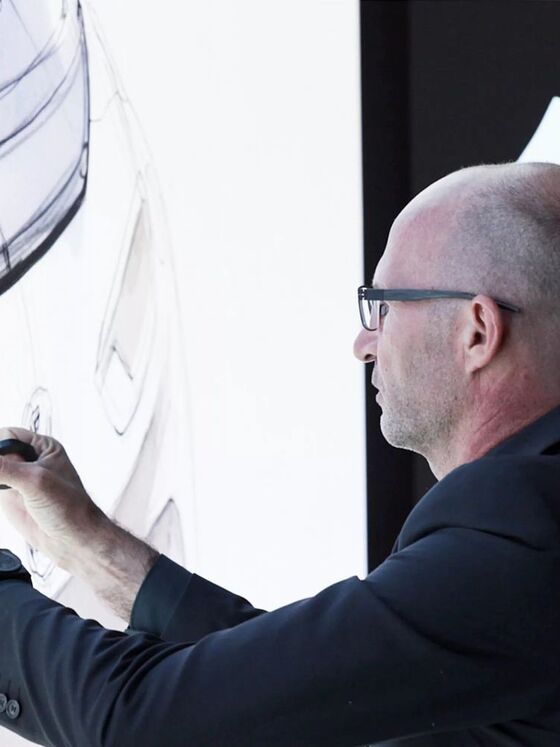 Klaus Bischoff com Designs para a Volkswagen